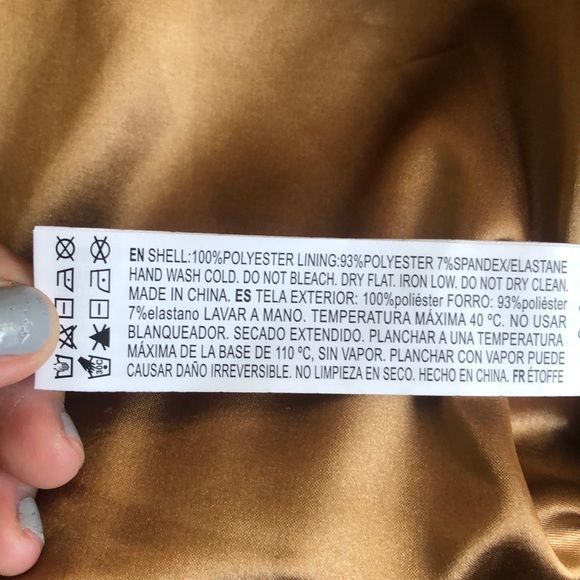 Forever 21 Teddy Jacket with Moto cut - Picture 3 of 4